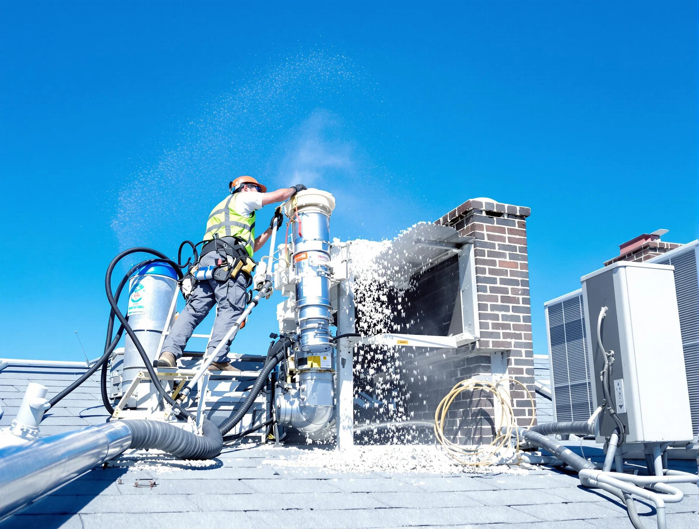 Expert roof dryer vent cleaning by Everett Dryer Vent Cleaning in Everett