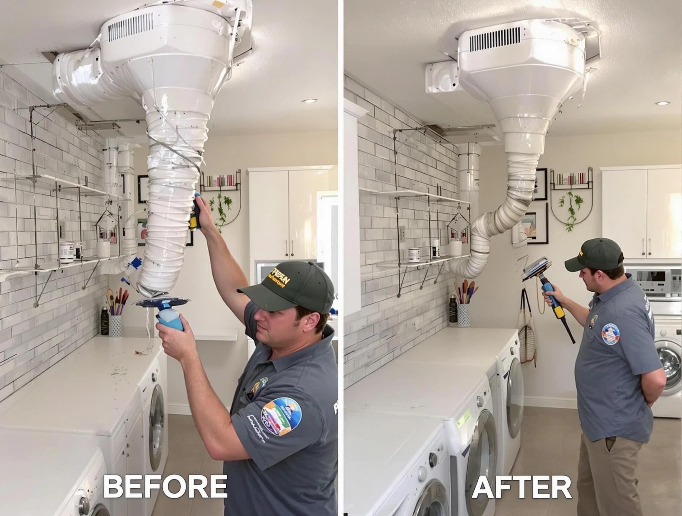Professional dryer exhaust vent cleaning by Everett Dryer Vent Cleaning in Everett