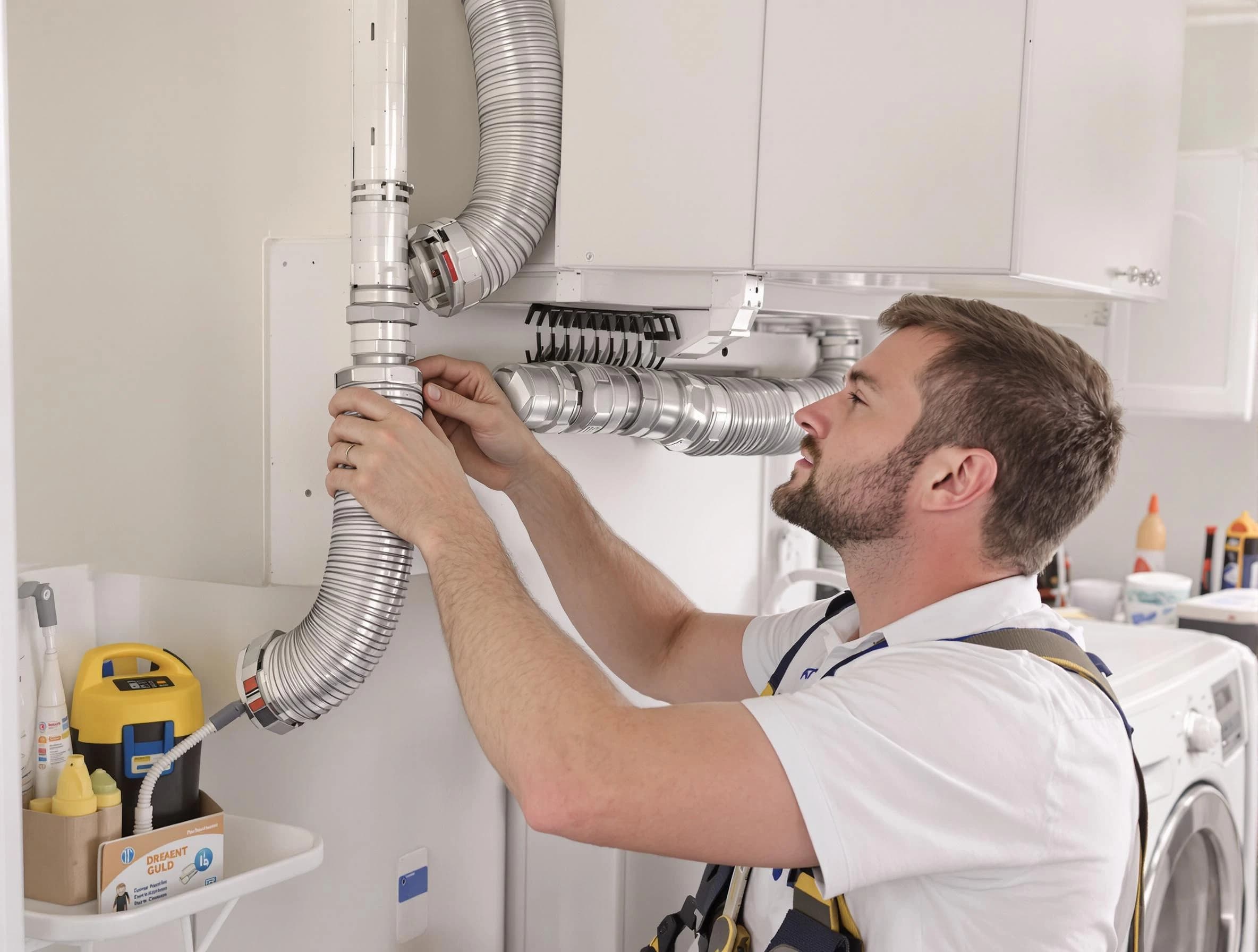 Professional dryer vent repair and installation by Everett Dryer Vent Cleaning in Everett