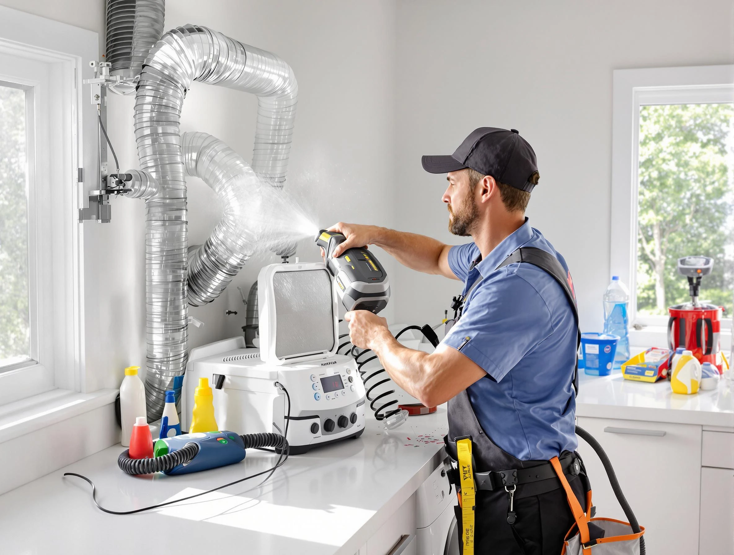 Residential Dryer Vent Cleaning in Everett