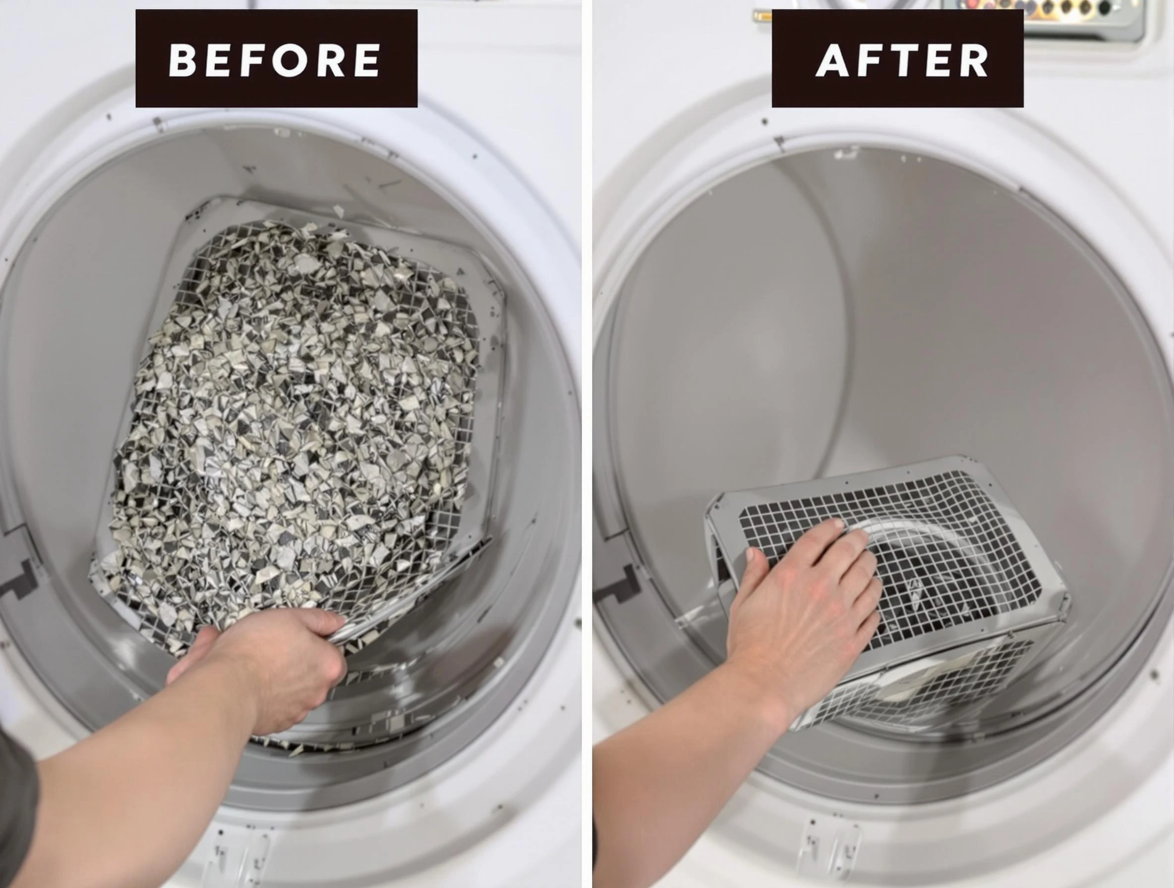 Professional lint trap cleaning by Everett Dryer Vent Cleaning in Everett