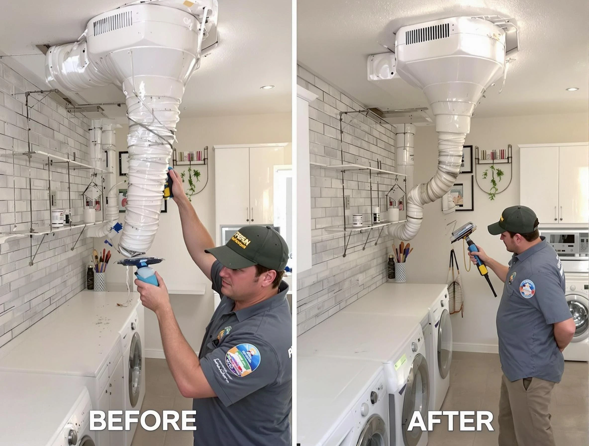 Professional dryer exhaust vent cleaning by Everett Dryer Vent Cleaning in Everett